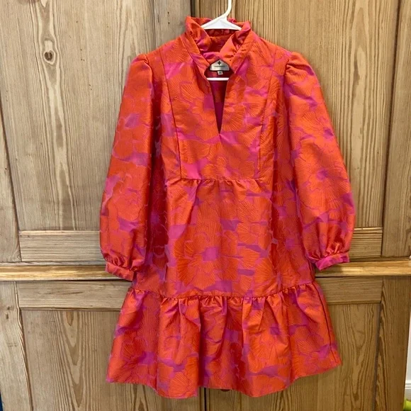 Tuckernuck Red Fil Coupe Palmerston Dress - Picture 6 of 9